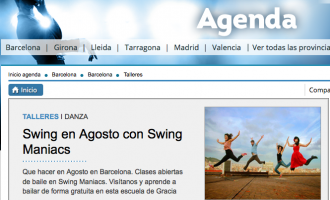 Swing en Agosto con Swing Maniacs