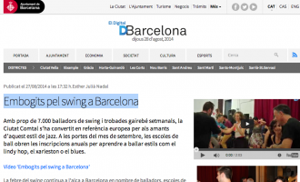 El Digital: 'Locos por el Swing en Barcelona'