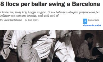 Time Out: '8 lugares para bailar swing en Barcelona'