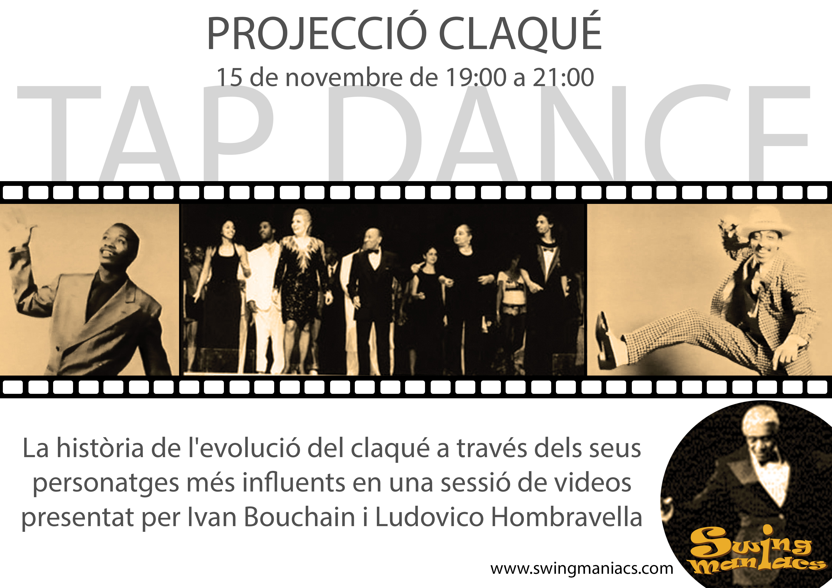 Events Projection Of Videos About The Of The Evolution Of Tap Dance 