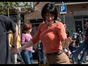 21/02/16 - Ball i classe oberta de Swing a la Rambla del Poblenou
