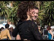 21/02/16 - Ball i classe oberta de Swing a la Rambla del Poblenou