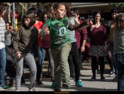 21/02/16 - Ball i classe oberta de Swing a la Rambla del Poblenou