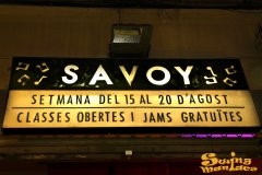 16/08/2013 - Façana Swing Maniacs a les Festes de Gràcia