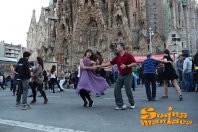 Classe Oberta de Swing Maniacs a la Sagrada Familia