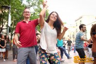 23/08/14 - Swing d'Estranquis a la plaça Revolució