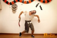 31/10/14 - Participants al concurs de disfresses de Halloswing 2014!