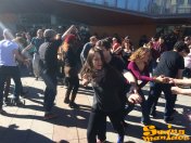 01/02/15 - Ballada de Swing davant de la Biblioteca Jaume Fuster