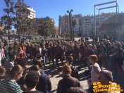 01/02/15 - Ballada de Swing davant de la Biblioteca Jaume Fuster