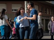 21/02/16 - Ball i classe oberta de Swing a la Rambla del Poblenou