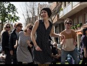 21/02/16 - Ball i classe oberta de Swing a la Rambla del Poblenou