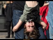 21/02/16 - Ball i classe oberta de Swing a la Rambla del Poblenou