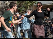 21/02/16 - Ball i classe oberta de Swing a la Rambla del Poblenou