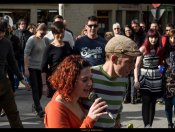 17/01/16 - Ball a la Rambla del poblenou