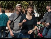 21/02/16 - Ball i classe oberta de Swing a la Rambla del Poblenou