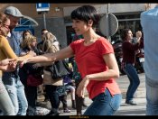 21/02/16 - Ball i classe oberta de Swing a la Rambla del Poblenou