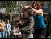 21/02/16 - Ball i classe oberta de Swing a la Rambla del Poblenou