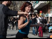 21/02/16 - Ball i classe oberta de Swing a la Rambla del Poblenou