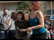 21/02/16 - Ball i classe oberta de Swing a la Rambla del Poblenou