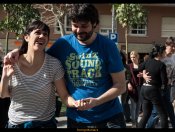 21/02/16 - Ball i classe oberta de Swing a la Rambla del Poblenou