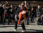 17/01/16 - Ball a la Rambla del poblenou