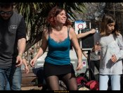 21/02/16 - Ball i classe oberta de Swing a la Rambla del Poblenou