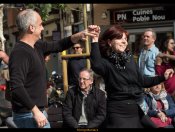 21/02/16 - Ball i classe oberta de Swing a la Rambla del Poblenou